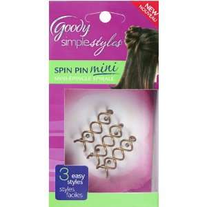    Goody Simple Styles Mini Spin Pins (assorted colors): Beauty