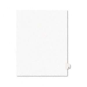  , One Tab, Title x, Letter, White, 25/Pack AVE01424 Electronics