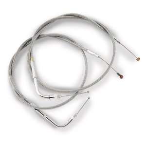   Barnett Stainless Clear Coated Throttle Cable 102 30 30009: Automotive