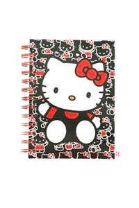 Loungefly HELLO KITTY New Black OOPS JOURNAL Notebook Red Sanrio 