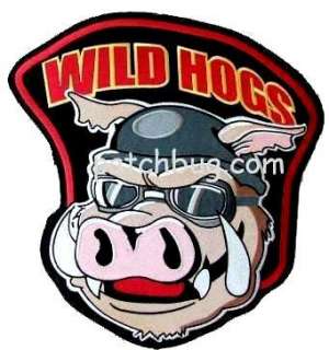 WILD HOGS 4 X 4 AUFNÄHER HOG AUFNÄHER WILDHOG MOVIE  