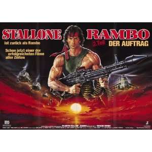  Rambo First Blood, Part 2 Movie Poster (11 x 17 Inches 