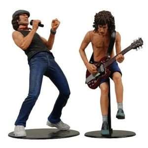 AC/DC ANGUS YOUNG & BRIAN JOHNSON ACTION FIGURE 2 PACK  