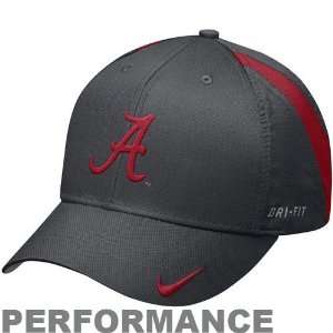  Alabama Tide Nike Sewn Dri FIT Adj Training Camp Hat 
