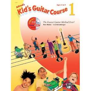  Alfred Kids Guitar Course 1 Book Enhanced CD & DVD 