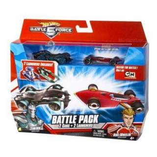Hot Wheels Battle Force 5 Vert & Zemerik Battle Pack 027084726770 