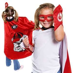    NCAA Georgia Bulldogs Youth Superhero Costume: Home & Kitchen