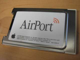 Apple Airport Wireless 802.11b Card P/N 630 2883/C  