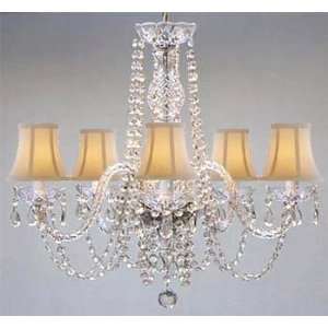  A46 SC/384/5 Chandelier Lighting Crystal Chandeliers: Home 