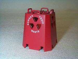 Lionel 6805 Radioactive Waste Container RED NOS  