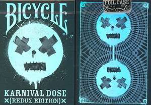 BICYCLE KARNIVAL DOSE REDUX LIMITED EDITION PLAYING CARDS with FOIL 