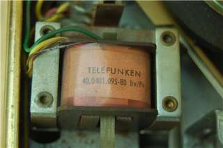 Telefunken 77TE Tube Stereo Reel Magnetophon 77 ECC83  