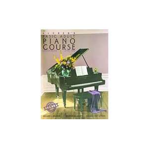  Alfreds Basic Adult Piano Course: Lesson Book 1   Bk+CD 
