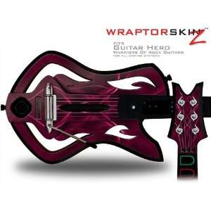  Warriors Of Rock Guitar Hero Skin   Abstract 01 Pink (GUITAR 
