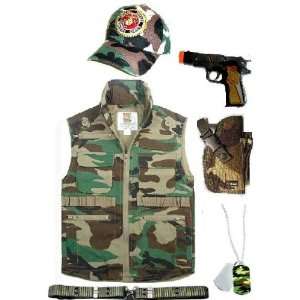  Toy Gun: Kids Deluxe Marine Officers Field Set: Everything 