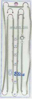 Catholic Gifts Necklace Chain Stainless Lite Curb 30  