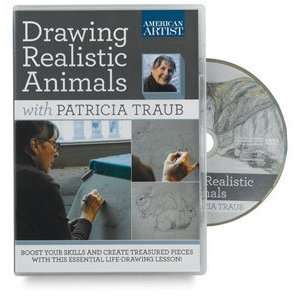   Traub Drawing Realistic Animals, 40 min Arts, Crafts & Sewing