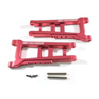 GH 05201 ALUM FRONT LOWER A ARMS(2) RED 1/10 SLASH 4x4  