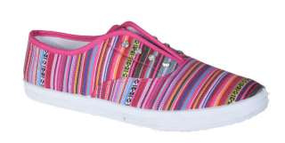 SWEET BEAUTY LACE 01 Womens rubber bottom sneakers with rainbow 