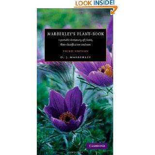 Mabberleys Plant book A Portable Dictionary of Plants, their 
