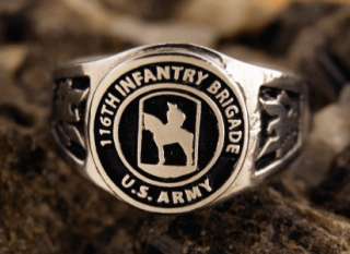 US Army Infantry Rings 14 Units From 104th to 442nd  