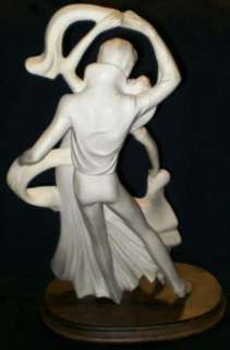 Art Deco A Santini The Love Dance Figurine Statue  