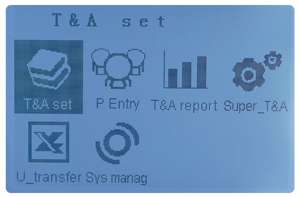 FINGERPRINT ENTRY PIN USB TIME CLOCK EMPLOYEE NETWORK  