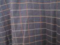 Peter Millar Mens Polo Plaid Blue Shirt XL Short Sleeve  