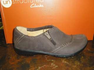 NEW Clarks Womens Unvoice in Brown Leather Size 10 M  
