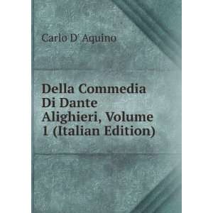   , Volume 1 (Italian Edition) Carlo D Aquino  Books