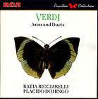 Katia Ricciarelli/Pl​acido Domingo   Verdi Arias&Duets CD​ Text 