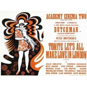  Tonight Lets All Make Love in London Movie Poster (30 x 
