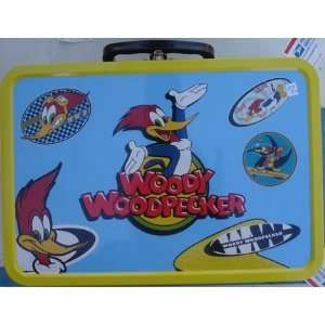 Woody Woodpecker Tin Carrie 13 1/2x9x4