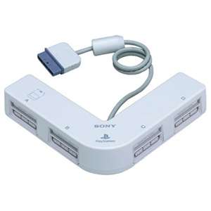Sony SCPH 1070 Playstation Multitap for PS1   Four port  