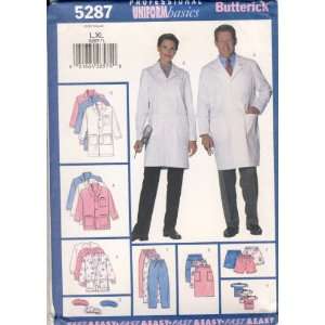 Butterick Sewing Pattern 5287   Use to Make   Unisex Uniform Basics 