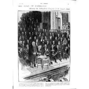  1901 Duke Cambridge Tuberculosis Congress QueenS Choate 