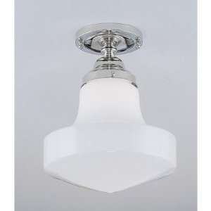 Norwell Lighting 5361 ST Schoolhouse 24 One Light Semi Flush Mount 