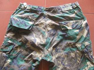 Post Vietnam Tropical Combat ERDL Camo Pants Medium #35  