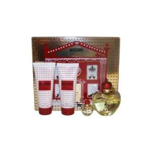  Moschino Glamour by Moschino for Women   4 pc Gift Set 