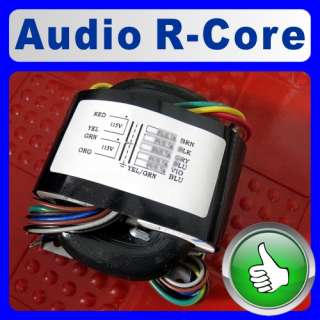 115/230V 40W Audio R Core Transformer 0 9V*2, 0 15V*2 High Quality for 