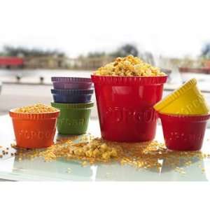Over &Back 5 Piece Popcorn Serving Set Colors:  Kitchen 