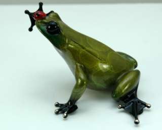 ARTIST PROOF BUGSY by Frogman Tim Cotterill Bronze Frog  