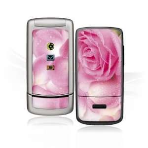  Design Skins for Motorola W220   Rose Petals Design Folie 