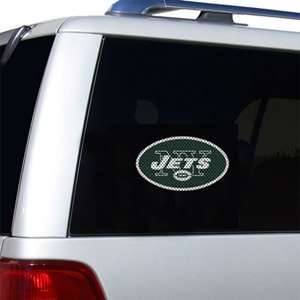   Sports New York Jets Die Cut Window Film   Large: Sports & Outdoors