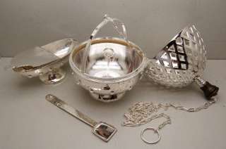 Classic Censer (thurible) Boat & Spoon Set +chalice co  