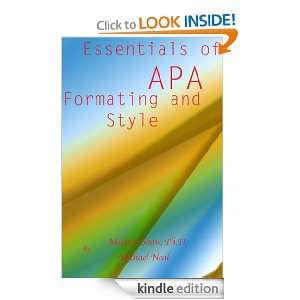   of APA Formatting and Style (Perfect Punctuation) [Kindle Edition
