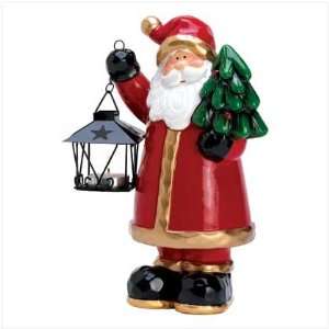  Cute Christmas Santa With Lantern: Home & Kitchen