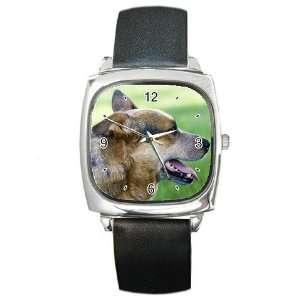  Australian Cattle Dog Square Metal Watch FF0019 
