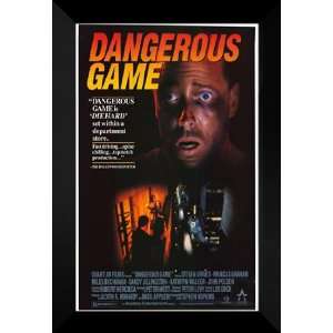 Dangerous Game 27x40 FRAMED Movie Poster   Style A 1990