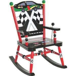 Race Car Rocking Chair: Home & Kitchen